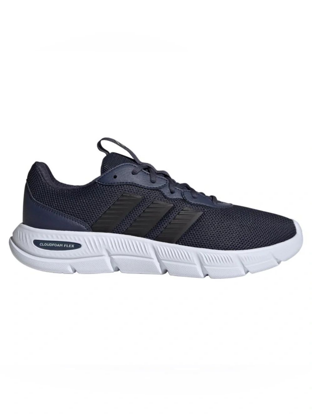 NEW Adidas Men's Navy And Black Cloudfoam Flex Sneakers